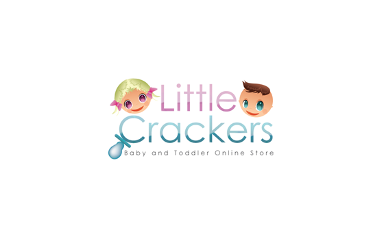 Logo design: Little Crackers Baby clothing 